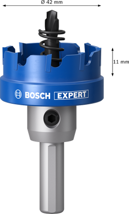 BoschEXPERT 金属板轴孔锯，直径 42 毫米。.